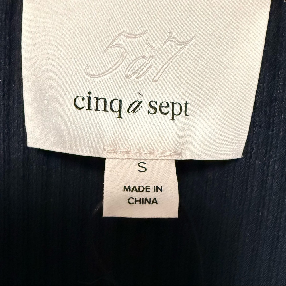 CINQ A SEPT Soma Collared Cardigan - Picture 9 of 9